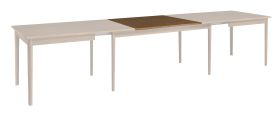 Tafelverlenging | tafelbladen | 2 tafelbladen | 52,5 x 90 cm elk | eiken karamel | optioneel voor uitschuifbare eettafel Inginele 07 | totale afmetingen van de tafel met 4 tafelbladen 370 x 90 x 75 cm