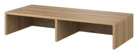 Opzetkast (element) voor TV-onderkast Slatina 19, kleur: eik - Afmetingen: 16 x 95 x 41 cm (H x B x D)