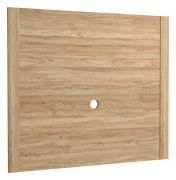Achterwand Buzet 20, kleur: eik - Afmetingen: 100 x 116 x 4 cm (H x B x D)