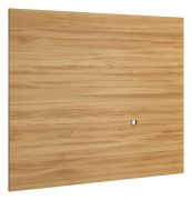Achterwand paneel "Belica" 07, eiken natuur - Afmetingen: 102 x 120 x 3 cm (H x B x D)