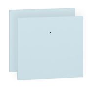 Ladefront Egvad, set van 2, kleur: lichtblauw - Afmetingen: 34 x 37 x 2 cm (H x B x D)