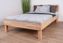 Eenpersoonsbed / logeerbed Collin 07 massief beuken, geolied - matrasmaat: 120 x 200 cm (B x L)