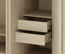 Lades voor kledingkast Edegem 02 | 2 stuks | Kleur: Eik Cremona