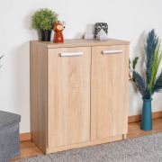 kast / dressoir Tandil 01, kleur: Sonoma eiken - 70 x 60 x 31 cm (h x b x d)