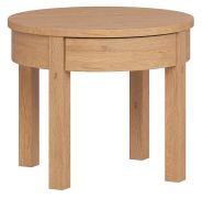 Salontafel, kleur: eiken - Afmetingen: 54 x 54 x 45 cm (B x D x H)