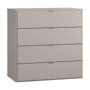 Ladekast /commode Bentos 07, kleur: grijs - afmetingen: 92 x 90 x 47 cm (h x b x d)