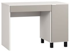 Bureau Bellaco 26, kleur: wit / grijs - Afmetingen: 78 x 110 x 57 cm (H x B x D)