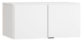 opzetkast voor dubbeldeurskast Chiflero, kleur: wit - Afmetingen: 45 x 93 x 57 cm (H x B x D)