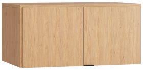 opzetkast voor Patitas tweedeurs kast, kleur: eiken - Afmetingen: 45 x 93 x 57 cm (H x B x D)