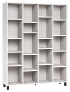 open kast Vacas 26, kleur: wit - Afmetingen: 195 x 149 x 38 cm (H x B x D)