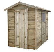 Tuinhuis incl. vloer - Afmetingen: 150 x 214 x 217 cm (L x B x H)