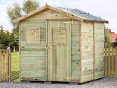 Tuinhuis / berging incl. vloer - Afmetingen: 203 x 203 x 233 cm (L x B x H)