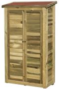 tuinschuur / gereedschapskast - Afmetingen: 98 x 45 x 162 cm (L x B x H)