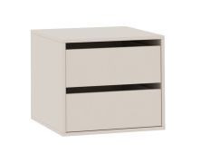 Laden module voor kledingkasten Cabecao / extra laden optie / 43,5 x 50 x 50,5 cm / kasjmier / 2 lades / genoeg ruimte