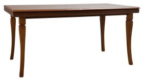 Uitschuifbare eettafel Sentis 22, kleur: donkerbruin - 160 - 203 x 90 cm (B x D)