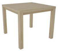 Tafel Varbas, kleur: eiken - Afmetingen: 80 x 80 x 77 cm (B x D x H)