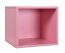 Kinderkamer - wandplank / hangrek Luis 06, kleur: roze - 35 x 40 x 40 cm (h x b x d)