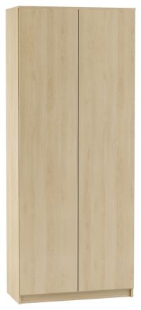 Draaideurkast / kledingkast Kiunga 13, kleur: beuken - afmetingen: 200 x 82 x 60 cm (H x B x D)