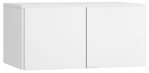 opzetkast voor dubbeldeurskast Invernada, kleur: wit - Afmetingen: 45 x 93 x 57 cm (H x B x D)