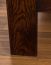 Tweepersoonsbed / logeerbed massief hout massief walnoten kleur uitstraling A6, incl. lattenbodem - afmetingen 160 x 200 cm