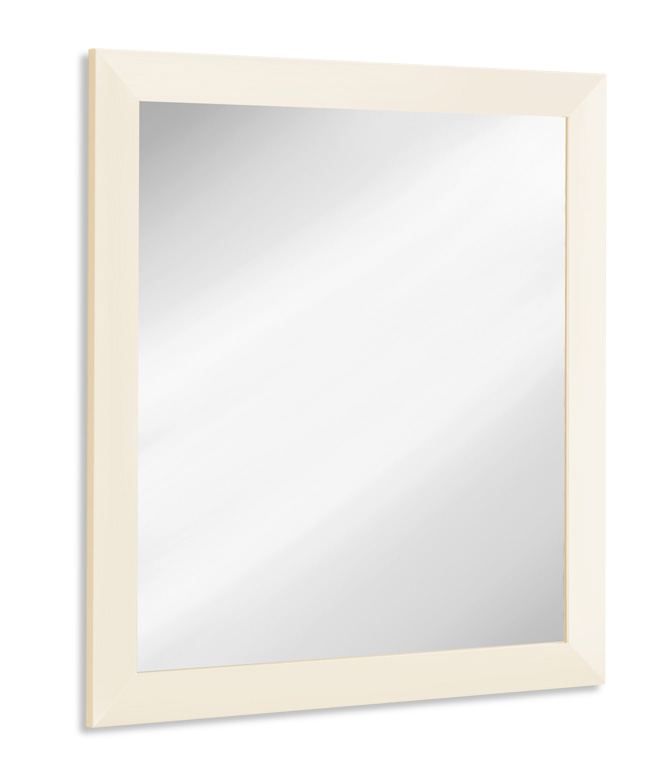 Spiegel Baeza 12, kleur: crème - 70 x 65 x 2 cm (h x b x d)