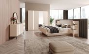 slaapkamer compleet set C Zaghouan, 3-delig, kleur: beige
