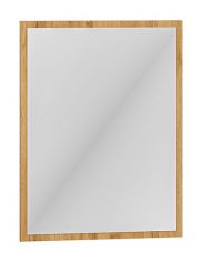 Spiegel Vamdrup 08, kleur: eik - Afmetingen: 65 x 50 x 3 cm (h x b x d)