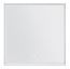 Spiegel Raipur 03, kleur: mat wit - 80 x 80 cm (h x b)