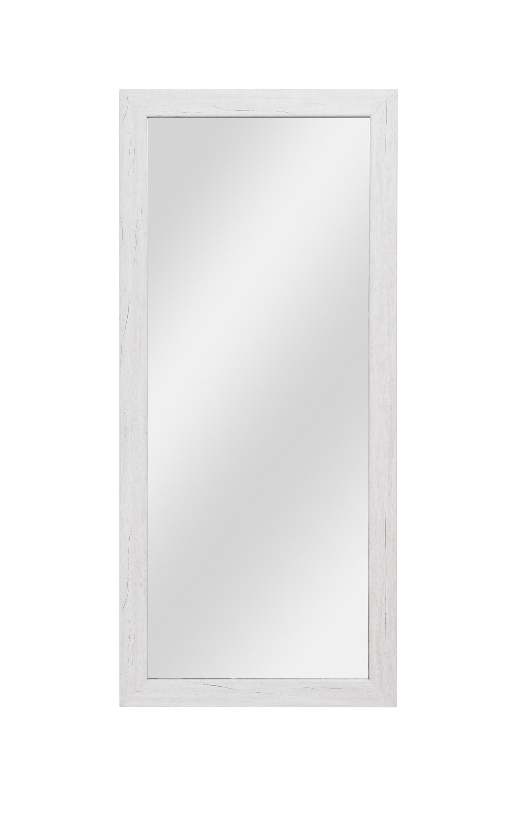 Zilver kopen Birma Spiegel Camprodon 04, kleur: eiken wit - 113 x 50 x 2 cm (H x B x D)