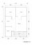 Vakantiehuis / chalet Gigalitz 01 incl. vloer - 70 mm blokhut profielplanken, grondoppervlakte: 44.7 m², zadeldak
