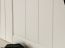 Kapstok Gyronde 28, massief grenen, wit gelakt - 134 x 108 x 8 cm (H x B x D)