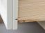 Siteboard kast /dressoir Gyronde 05, massief grenen, wit gelakt - 88 x 112 x 45 cm (H x B x D)