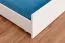 Stapelbed "Easy Premium Line" K20/h incl. onderschuifbed /extra ligplaats en 2 afdekplaten, hoofd- en voeteneinde recht, massief beuken wit - 90 x 200 cm (b x l), deelbaar