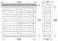 Schuilplaats voor brandhout - Afmetingen: 180 x 50 x 178 cm (L x B x H)