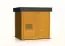 Buiten sauna / saunahuis Tihama 40mm, kleur: eiken / antraciet - buitenafmetingen (B x D): 254 x 204 cm