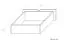 Doppelbett / Funktionsbett "Easy Premium Line" K6 inkl. 2 Schubladen und 1 Abdeckblende 160 x 200 cm Buche Vollholz massiv weiß lackiert