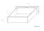 Einzelbett / Funktionsbett "Easy Premium Line" K6 inkl. 2 Schubladen und 1 Abdeckblende 140 x 200 cm Buche Vollholz massiv weiß lackiert