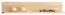 wandrek / hangrek / wandplank Jussara 09, kleur: lichtbruin, gedeeltelijk massief eiken - 24 x 129 x 20 cm (h x b x d)
