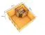 Buiten sauna "Anni 3" SET A kleur: onbehandeld - 369 x 369 cm (B x D), grondoppervlakte: 13,32 m²