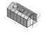 Kas Chicoree L10, HKP 6 mm, grondoppervlakte: 9.50 m² - afmetingen: 430 x 220 cm (L x B)