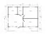 Vakantiehuis Lasörling incl. vloer - 70 mm blokhut profielplanken, grondoppervlakte: 59.1 m², zadeldak