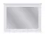 Spiegel Rasina 33, Farbe: Weiß - Abmessungen: 73 x 98 x 5 cm (H x B x T)