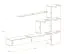 Uitzonderlijk Balestrand 132 wandmeubel, kleur: Eik Wotan - Afmetingen: 200 x 310 x 40 cm (H x B x D), met push-to-open functie