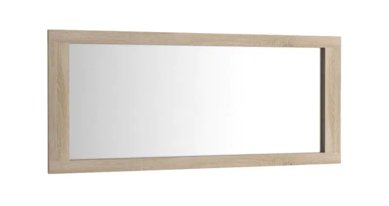Spiegel "Temerin" kleur Sonoma eiken 25 - Afmetingen: 130 x 55 cm (B x H)