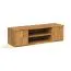 TV-onderkast Kapiti 22 massief geolied wild eiken - Afmetingen: 44 x 148 x 45 cm (H x B x D)