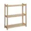 rek /open kast massief grenen, natuur Junco 57D - 86 x 50 x 30 cm (H x B x D)