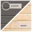 Verhoogd bed tuin 1, kleur: terra grijs, wanddikte 28 mm, afmetingen: 209 x 110 x 92 cm (B x D x H)