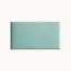 Wandpaneel met modern design Kleur: Lichtblauw - afmetingen: 42 x 84 x 4 cm (H x B x D)