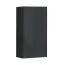 Hangwandkast Volleberg 74, kleur: grijs / zwart - Afmetingen: 150 x 280 x 40 cm (H x B x D), met voldoende opbergruimte