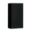 Elegant wandmeubel Volleberg 46, kleur: zwart / eiken Wotan - Afmetingen: 140 x 250 x 40 cm (H x B x D), met vijf deuren